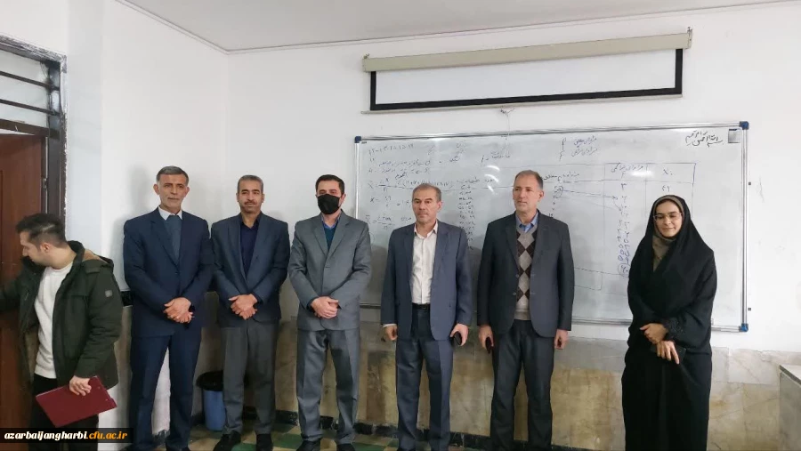 حضور سرزده سرپرست دانشگاه فرهنگیان آذربایجان غربی در کلاس ها؛ گرامیداشت روز دانشجو در میان دانشجومعلمان 2