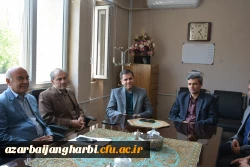 مراسم معارفه رییس دانشکده علوم انسانی دانشگاه فرهنگیان آذربایجان غربی ظهر امروز برگزار شد. 3