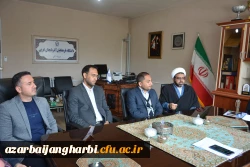 مراسم معارفه رییس دانشکده علوم انسانی دانشگاه فرهنگیان آذربایجان غربی ظهر امروز برگزار شد. 5