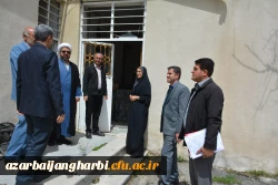 سرپرست دانشگاه فرهنگیان آذربایجان غربی از روند بازسازی خسارات جنگ تحمیلی بازدید کرد 2