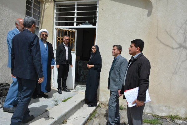 سرپرست دانشگاه فرهنگیان آذربایجان غربی از روند بازسازی خسارات جنگ تحمیلی بازدید کرد 2