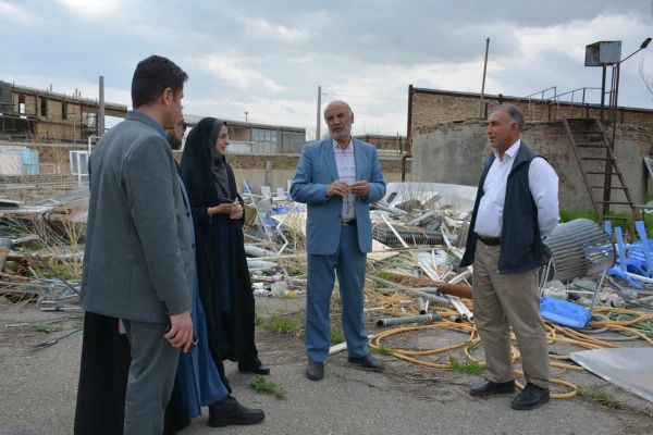 سرپرست دانشگاه فرهنگیان آذربایجان غربی از روند بازسازی خسارات جنگ تحمیلی بازدید کرد 4