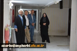سرپرست دانشگاه فرهنگیان آذربایجان غربی از روند بازسازی خسارات جنگ تحمیلی بازدید کرد 10