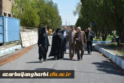 سرپرست دانشگاه فرهنگیان آذربایجان غربی از پروژه مقاوم سازی خوابگاه های واحد خوی بازدید کرد  7