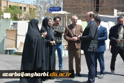 سرپرست دانشگاه فرهنگیان آذربایجان غربی از پروژه مقاوم سازی خوابگاه های واحد خوی بازدید کرد  14