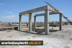 سرپرست دانشگاه فرهنگیان آذربایجان غربی از پروژه مقاوم سازی خوابگاه های واحد خوی بازدید کرد  17
