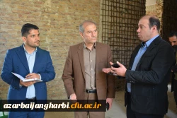 سرپرست دانشگاه فرهنگیان آذربایجان غربی از پروژه مقاوم سازی خوابگاه های واحد خوی بازدید کرد  18