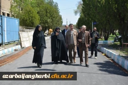 سرپرست دانشگاه فرهنگیان آذربایجان غربی از پروژه مقاوم سازی خوابگاه های واحد خوی بازدید کرد  6