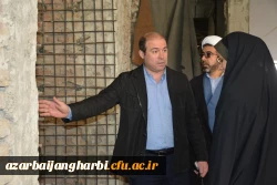 سرپرست دانشگاه فرهنگیان آذربایجان غربی از پروژه مقاوم سازی خوابگاه های واحد خوی بازدید کرد  11
