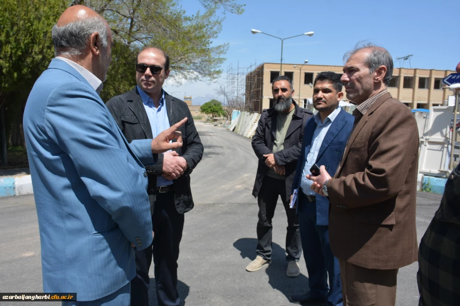 سرپرست دانشگاه فرهنگیان آذربایجان غربی از پروژه مقاوم سازی خوابگاه های واحد خوی بازدید کرد  17