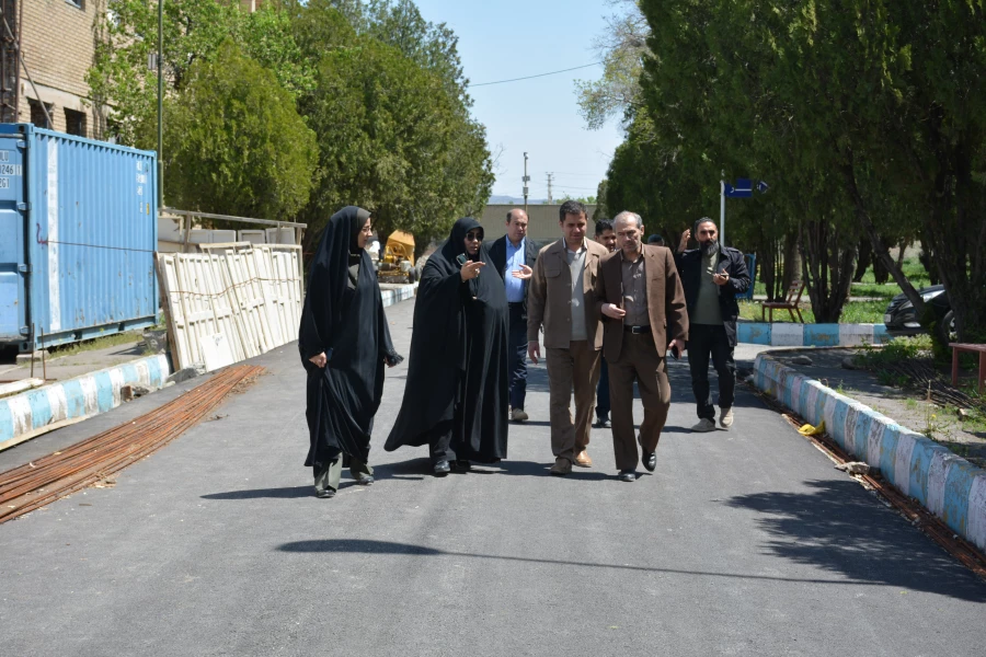 سرپرست دانشگاه فرهنگیان آذربایجان غربی از پروژه مقاوم سازی خوابگاه های واحد خوی بازدید کرد  6