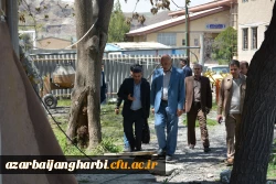 سرپرست دانشگاه فرهنگیان آذربایجان غربی از پروژه مقاوم سازی خوابگاه های واحد خوی بازدید کرد  10