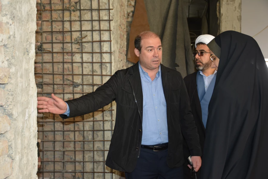 سرپرست دانشگاه فرهنگیان آذربایجان غربی از پروژه مقاوم سازی خوابگاه های واحد خوی بازدید کرد  11