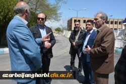 سرپرست دانشگاه فرهنگیان آذربایجان غربی از پروژه مقاوم سازی خوابگاه های واحد خوی بازدید کرد  17