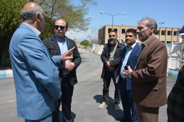 سرپرست دانشگاه فرهنگیان آذربایجان غربی از پروژه مقاوم سازی خوابگاه های واحد خوی بازدید کرد  17