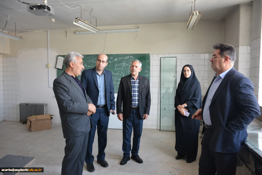 بررسی و پیگیری فوری مشکلات آزمایشگاهی دانشگاه فرهنگیان آذربایجان غربی  7