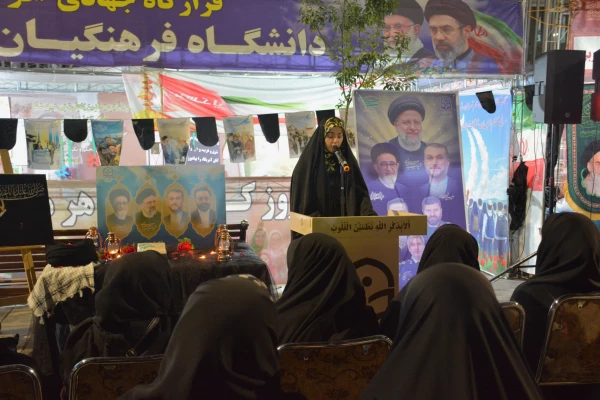 آیین بزرگداشت سالگرد شهدای خدمت در موکب دانشگاه فرهنگیان آذربایجان غربی برگزار شد 6
