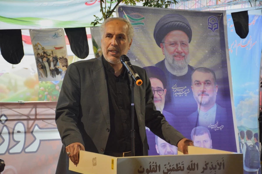 آیین بزرگداشت سالگرد شهدای خدمت در موکب دانشگاه فرهنگیان آذربایجان غربی برگزار شد 9