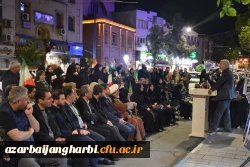 آیین بزرگداشت سالگرد شهدای خدمت در موکب دانشگاه فرهنگیان آذربایجان غربی برگزار شد 10