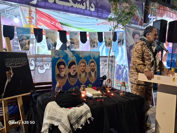 آیین بزرگداشت سالگرد شهدای خدمت در موکب دانشگاه فرهنگیان آذربایجان غربی برگزار شد 11