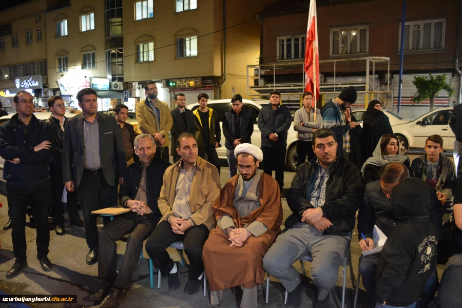 آیین بزرگداشت سالگرد شهدای خدمت در موکب دانشگاه فرهنگیان آذربایجان غربی برگزار شد 17